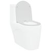 vidaXL WC &uuml;lőke Feh&eacute;r 47 x 36 x 3,4 cm Duroplast