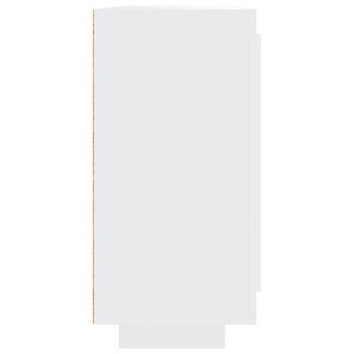 vidaXL fehér szerelt fa tálalóasztal 92 x 35 x 75 cm