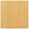 vidaXL bambusz asztallap 80 x 80 x 2,5 cm