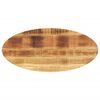 vidaXL t&ouml;m&ouml;r mang&oacute;fa ov&aacute;lis asztallap 100 x 40 x 2,5 cm