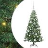 vidaXL Kar&aacute;csonyfa Z&ouml;ld 120 cm PVC