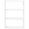 vidaXL feh&eacute;r szerelt fa fali polc 43 x 9 x 60 cm