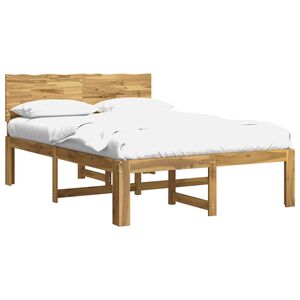 vidaXL Dupla &aacute;gykeret fejt&aacute;ml&aacute;val ROSTOCK Feh&eacute;r 120 x 200 cm