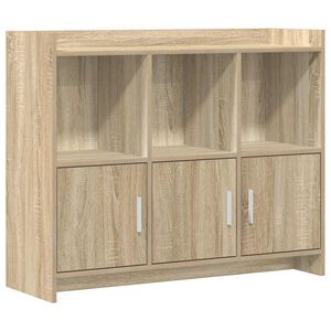 vidaXL Sz&eacute;f Sonoma T&ouml;lgy 98,5 x 33 x 80 cm Szerelt Fa