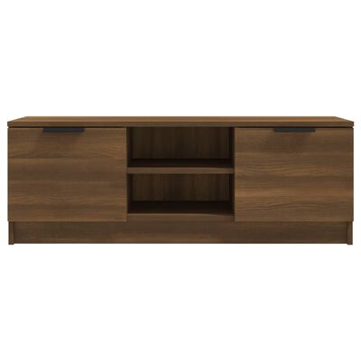 vidaXL barna tölgy színű szerelt fa TV-szekrény 102 x 35 x 36,5 cm