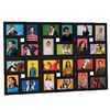 vidaXL fekete MDF f&eacute;nyk&eacute;pkeretszett 24 db 10 x 15 cm-es k&eacute;phez