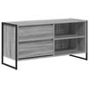 vidaXL TV szekr&eacute;ny 100 x 36 x 49,5 cm Sz&uuml;rke Sonoma Szerelt Fa