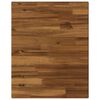 vidaXL T&eacute;glalap Asztallap 40 x 40 x 3,2 cm N&eacute;gyzet T&ouml;m&ouml;r Ak&aacute;cfa