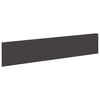vidaXL Fűszeg&eacute;lyez&eacute;s 20 db 100 x 22 cm Ac&eacute;l Fekete