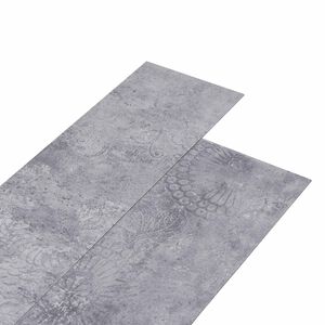 vidaXL Padl&oacute;deszk&aacute;k Sz&uuml;rke 5,26 m&sup2; 18 db PVC