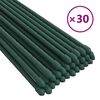 vidaXL 30 db z&ouml;ld ac&eacute;l kerti n&ouml;v&eacute;nykar&oacute; 90 cm