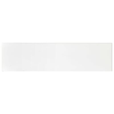 vidaXL fehér MDF tálalóasztal 120 x 30 x 76 cm