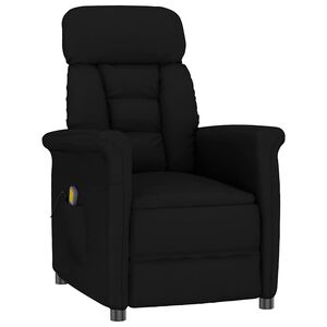 vidaXL Massz&aacute;zssz&eacute;k Fekete 96.5 x 70.5 x 95 cm Mikrosz&aacute;las