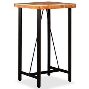 vidaXL t&ouml;m&ouml;r ak&aacute;cfa b&aacute;rasztal 60 x 60 x 107 cm