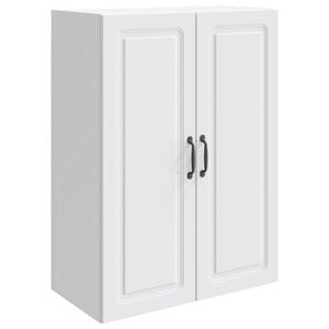 vidaXL Fali szekr&eacute;ny Feh&eacute;r 66 x 34,5 x 90 cm Szerelt Fa