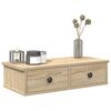 vidaXL Falipolc fiókokkal sonoma tölgy 60x28x15 cm műszaki fa