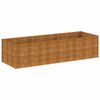 vidaXL corten ac&eacute;l kerti magas&aacute;gy&aacute;s 290x100x69 cm