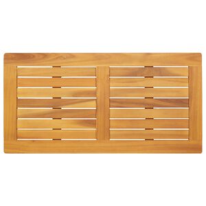 vidaXL Asztallap Olaj Term&eacute;szetes 90 x 45 x 2 cm T&ouml;m&ouml;r Ak&aacute;cfa