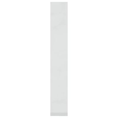 vidaXL magasfényű fehér könyvszekrény/térelválasztó 60 x 30 x 198 cm