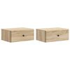 vidaXL Fali &eacute;jjeli szekr&eacute;ny 2 pcs Sonoma T&ouml;lgy 49 x 34,5 x 20 cm
