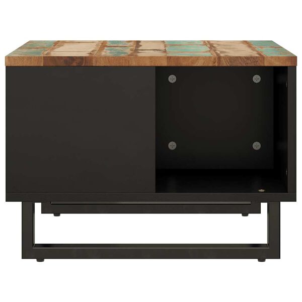 vidaXL t&ouml;m&ouml;r &uacute;jrahasznos&iacute;tott fa doh&aacute;nyz&oacute;asztal 60 x 50 x 35 cm