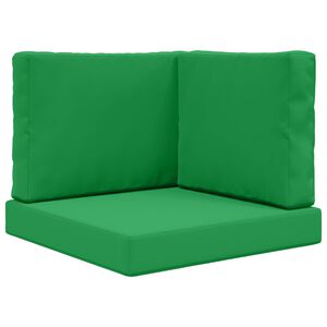 vidaXL K&uuml;lt&eacute;ri kanap&eacute; p&aacute;rna Poli&eacute;szter Z&ouml;ld 60 x 60 cm