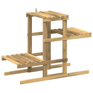 vidaXL N&ouml;v&eacute;ny&aacute;llv&aacute;ny Feh&eacute;r 82 x 36 x 60 cm T&ouml;m&ouml;r Ak&aacute;cfa