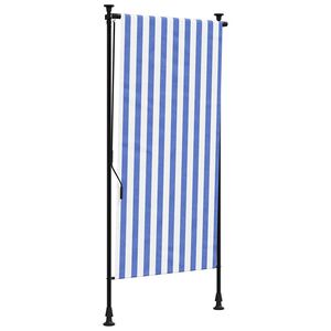 vidaXL k&eacute;k &eacute;s feh&eacute;r sz&ouml;vet &eacute;s ac&eacute;l k&uuml;lt&eacute;ri rol&oacute; 100 x 270 cm