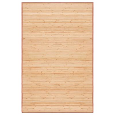 vidaXL barna bambusz szőnyeg 100 x 160 cm