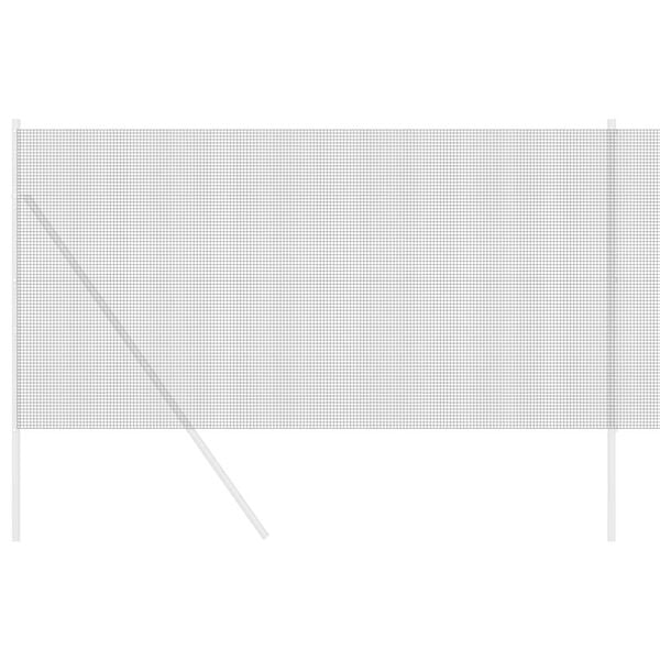 vidaXL Hegesztett Dr&oacute;th&aacute;l&oacute; Ker&iacute;t&eacute;s Sz&uuml;rke 1 x 50 m