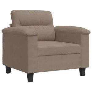 vidaXL t&oacute;psz&iacute;nű mikrosz&aacute;las sz&ouml;vet kanap&eacute;fotel 60 cm