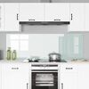 vidaXL Konyhai splashback 2 pcs Feh&eacute;r 90 x 60 cm edzett &uuml;veg