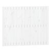 vidaXL fehér tömör fenyőfa fali fejtámla 108x3x90 cm
