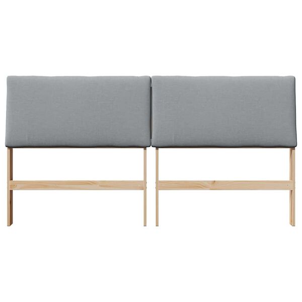 vidaXL K&aacute;rpitozott fejt&aacute;mla Vil&aacute;gossz&uuml;rke 200 cm T&ouml;m&ouml;r fenyőfa