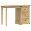 vidaXL Corona t&ouml;m&ouml;r fenyőfa f&eacute;s&uuml;lk&ouml;dőasztal 110x47x75 cm