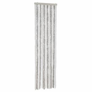 vidaXL vil&aacute;gossz&uuml;rke &eacute;s feh&eacute;r zsen&iacute;lia rovarf&uuml;gg&ouml;ny 56 x 185 cm