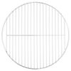 vidaXL kerek 304 rozsdamentes ac&eacute;l BBQ grillr&aacute;cs &Oslash;40 cm