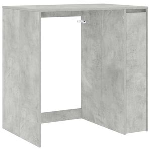 vidaXL Mos&oacute;g&eacute;p Szekr&eacute;ny Betonsz&uuml;rke 87 x 60 x 89 cm Szerelt fa