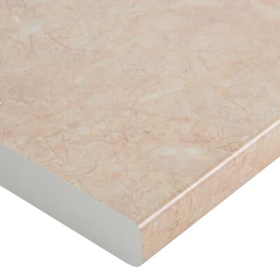 vidaXL bézs forgácslap márványtextúrájú konyhapult 100 x 60 x 2,8 cm