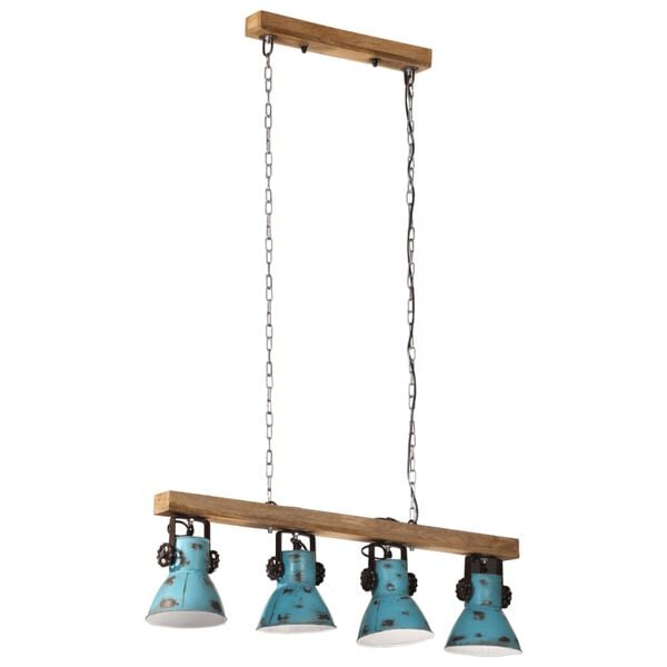 vidaXL kopott k&eacute;k fali l&aacute;mpa 25 W 90x24x111 cm E27