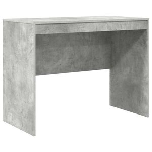 vidaXL Asztal Beton Sz&uuml;rke 100 x 50 x 76 cm