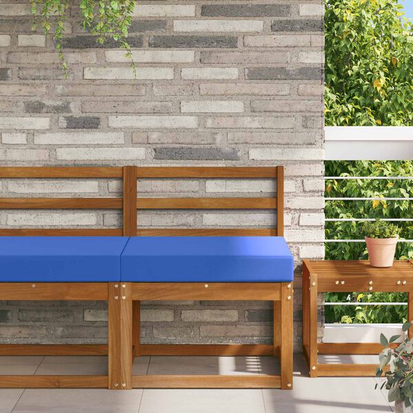 vidaXL K&uuml;lt&eacute;ri kanap&eacute; p&aacute;rna T&uuml;rkiz 60 x 60 x 8 cm Poli&eacute;szter