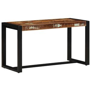 vidaXL t&ouml;m&ouml;r &uacute;jrahasznos&iacute;tott fa t&ouml;bbsz&iacute;nű pad 80x35x45 cm