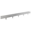 vidaXL Fűszeg&eacute;lyez&eacute;s 50 db 100 x 12 cm Ac&eacute;l Ez&uuml;st