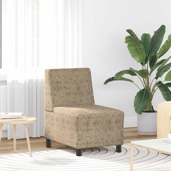 vidaXL | Fotel | p&aacute;rn&aacute;val Vil&aacute;gossz&uuml;rke 55 x 74 x 82 cm Műbőr vel&uacute;r