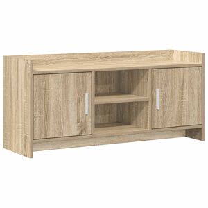 vidaXL TV szekr&eacute;ny 102 x 33 x 47 cm Sonoma T&ouml;lgy Szerelt Fa