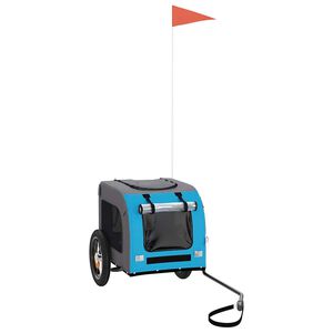 vidaXL k&eacute;k-sz&uuml;rke oxford sz&ouml;vet &eacute;s vas kis&aacute;llatsz&aacute;ll&iacute;t&oacute; ut&aacute;nfut&oacute;