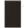 vidaXL Zsaluzia S&ouml;t&eacute;t Barna 155 x 250 cm 35 mm Massz&iacute;v Paulownia fa