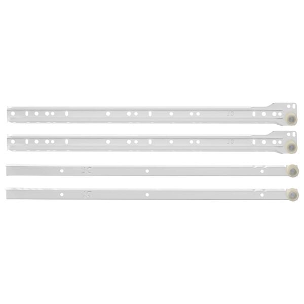 vidaXL Fi&oacute;k cs&uacute;sz&oacute; 2 pcs Feh&eacute;r 450 mm Ac&eacute;l