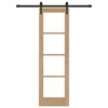 vidaXL Cs&uacute;sz&oacute; ajt&oacute; ORKDAL Term&eacute;szetes 61 x 198,5 cm